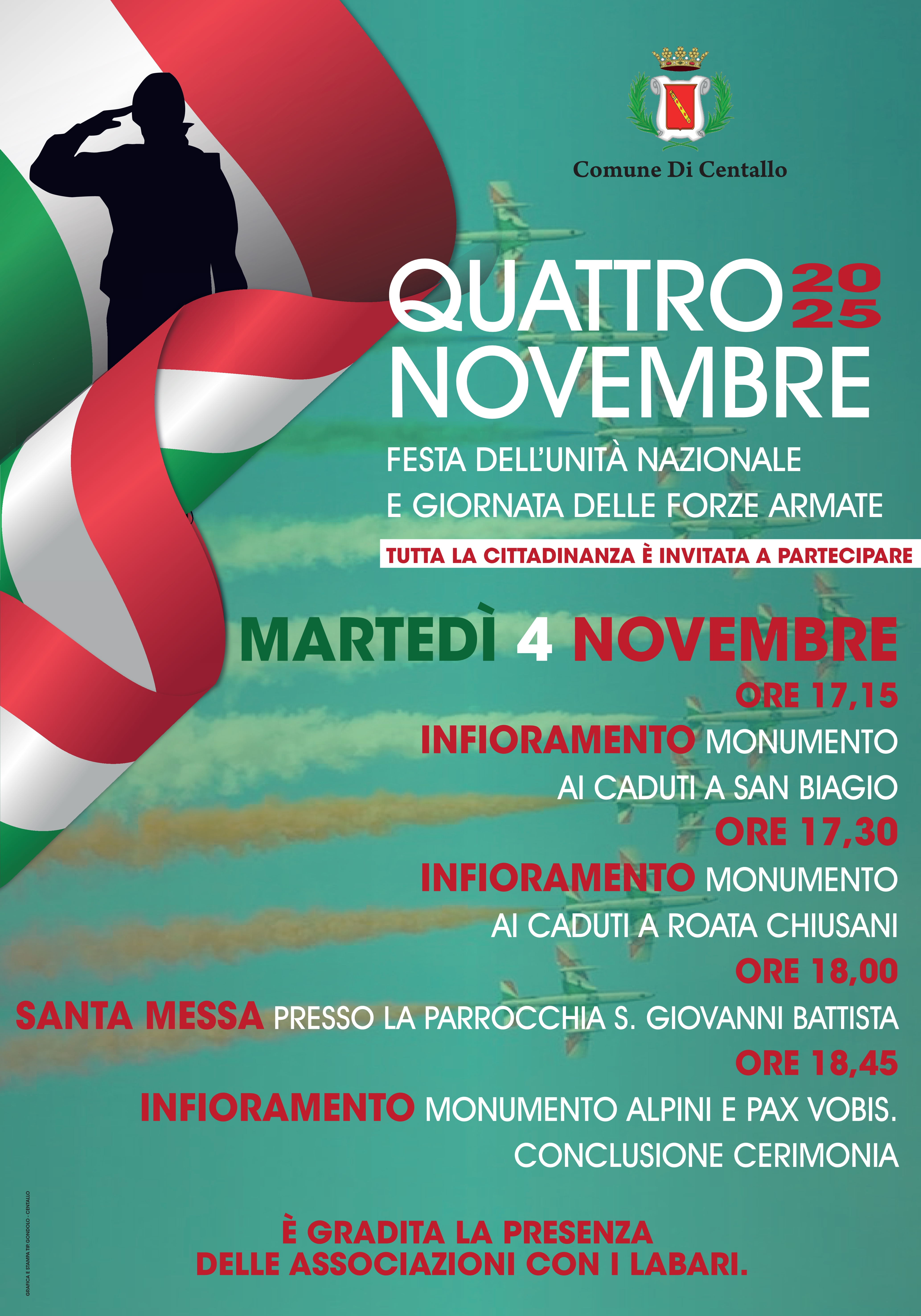Commemorazione 4 novembre